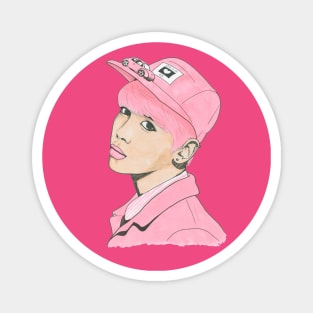 Pink Jonghyun Magnet